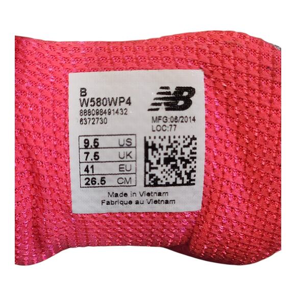 New Balance 580 V4 Breathable Mesh Running Sneakers Workout Women's 9.5 B - Picture 12 of 12